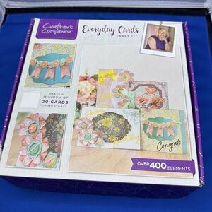 NEW Crafter’s Companion Everyday Cards Kit #25 Birthday Wedding Congrats Cards